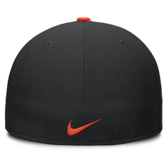 Black Baltimore Orioles Nike Primetime Dri-FIT Round Bill True Fitted Hat
