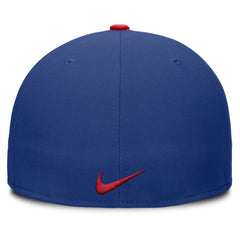 Royal Texas Rangers Nike Primetime Dri-FIT Round Bill True Fitted Hat
