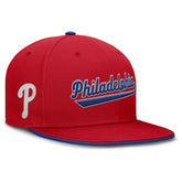 Red Philadelphia Phillies Nike Primetime Dri-FIT Round Bill True Fitted Hat