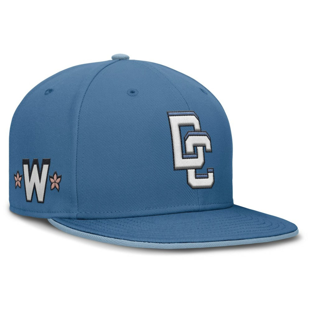 Blue Washington Nationals Nike 2025 City Connect True Performance Fitted Hat