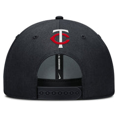 Navy Minnesota Twins Nike Rise Gaberdine Adjustable Hat