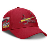 Red St. Louis Cardinals Nike Rise Gaberdine Adjustable Hat