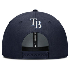 Navy Tampa Bay Rays Nike Rise Gaberdine Adjustable Hat