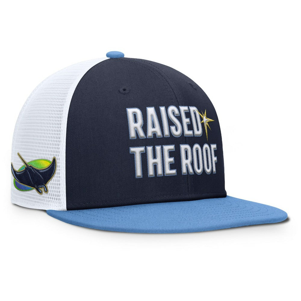 Navy/Light Blue Tampa Bay Rays Nike Pro Performance Trucker Snapback Hat