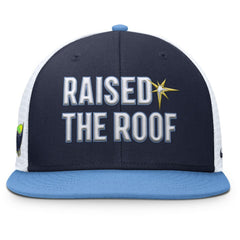 Navy/Light Blue Tampa Bay Rays Nike Pro Performance Trucker Snapback Hat