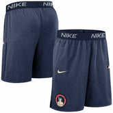 Navy Cleveland Guardians Nike Authentic Collection City Connect Performance Knit Shorts