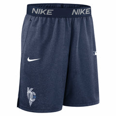 Navy Kansas City Royals Nike Authentic Collection City Connect Performance Knit Shorts