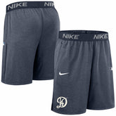Navy Los Angeles Dodgers Nike Authentic Collection City Connect Performance Knit Shorts