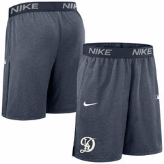 Navy Los Angeles Dodgers Nike Authentic Collection City Connect Performance Knit Shorts