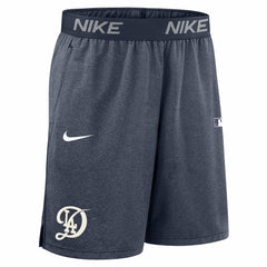 Navy Los Angeles Dodgers Nike Authentic Collection City Connect Performance Knit Shorts