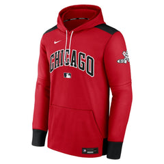 Red/Black Chicago White Sox Nike 2025 City Connect Authentic Collection Performance Pullover Hoodie