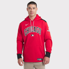 Red/Black Chicago White Sox Nike 2025 City Connect Authentic Collection Performance Pullover Hoodie