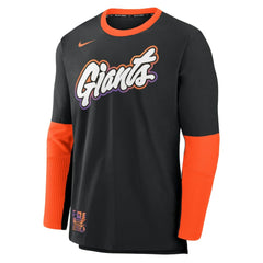 Black San Francisco Giants Nike 2025 City Connect Authentic Collection Player Dri-FIT Lightweight Pullover