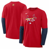 Red St. Louis Cardinals Nike 2025 City Connect Authentic Collection Player Dri-FIT Lightweight Pullover