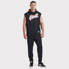 Black San Francisco Giants Nike 2025 City Connect Authentic Collection Dri-FIT Sleeveless Hoodie