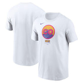 White Colorado Rockies Nike 2025 City Connect Logo T-Shirt