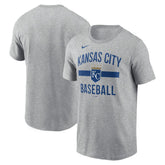 Heather Gray Kansas City Royals Nike Arched T-Shirt