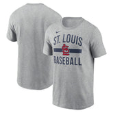Heather Gray St. Louis Cardinals Nike Arched T-Shirt
