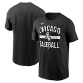 Black Chicago White Sox Nike Arched T-Shirt