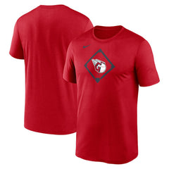 Red Cleveland Guardians Nike Icon Legend Dri-FIT T-Shirt