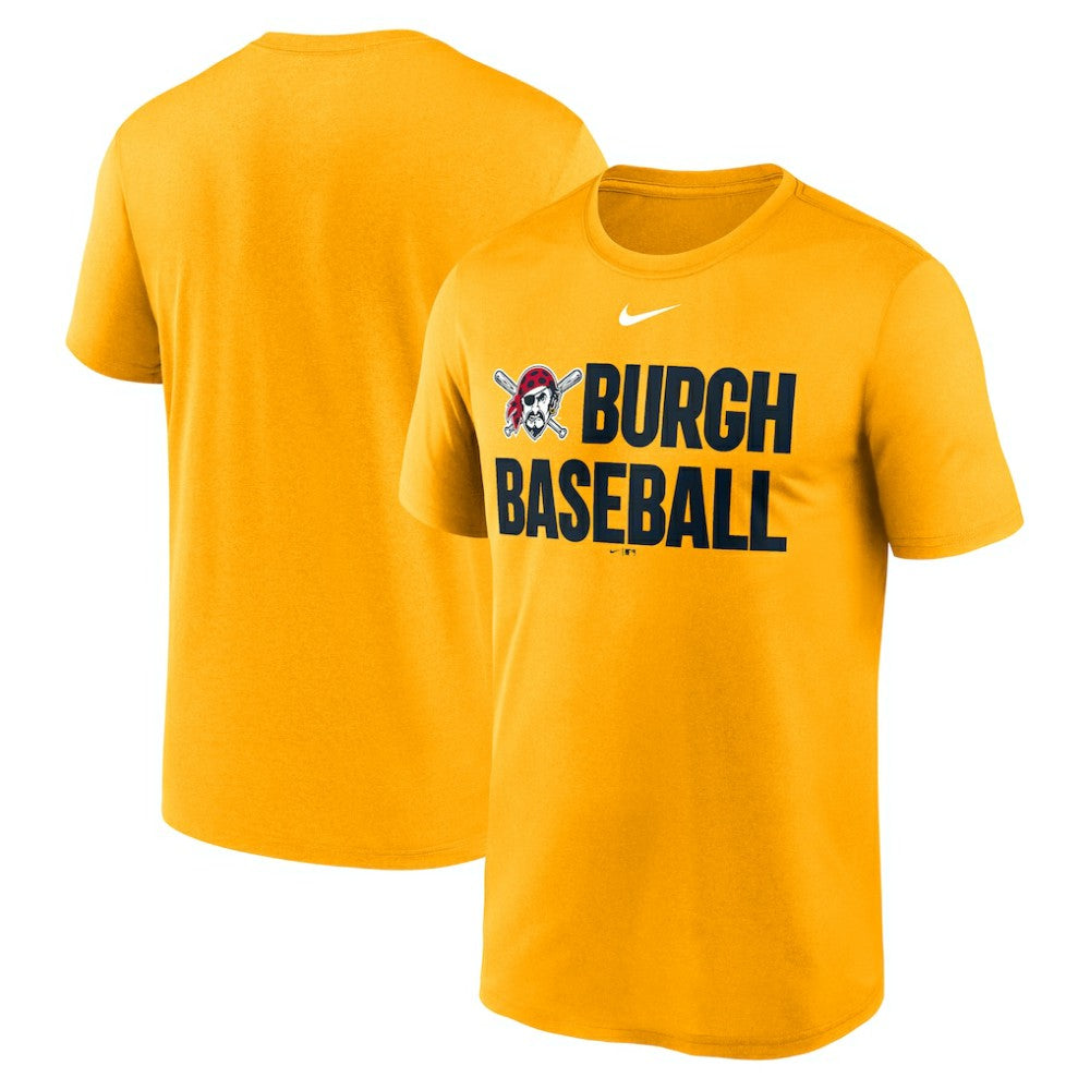 Gold Pittsburgh Pirates Nike Local Legend Performance T-Shirt
