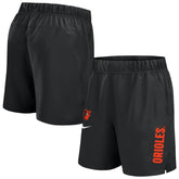 Black Baltimore Orioles Nike Woven Victory Dri-FIT Shorts