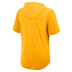Gold San Diego Padres Nike Tri-Blend Hoodie T-Shirt