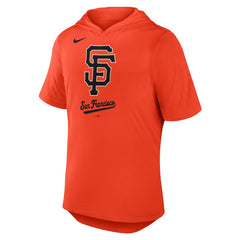 Orange San Francisco Giants Nike Tri-Blend Hoodie T-Shirt
