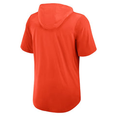 Orange San Francisco Giants Nike Tri-Blend Hoodie T-Shirt