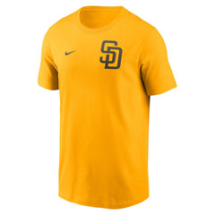 Gold San Diego Padres Nike 2-Hit T-Shirt