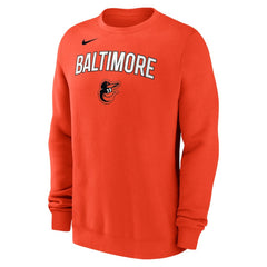 Orange Baltimore Orioles Nike Sweatshirt