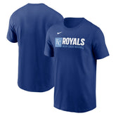Royal Kansas City Royals Nike Team Block T-Shirt