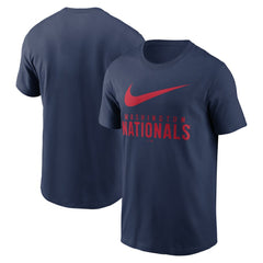 Navy Washington Nationals Nike Swoosh T-Shirt