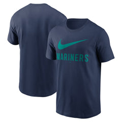 Navy Seattle Mariners Nike Swoosh T-Shirt