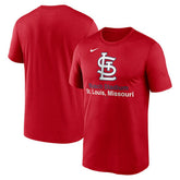 Red St. Louis Cardinals Nike Stadium Legend Performance T-Shirt