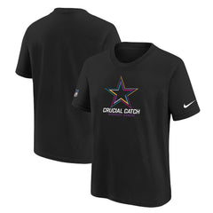 Youth 2024 NFL Crucial Catch T-Shirt - Dallas Cowboys T-shirts