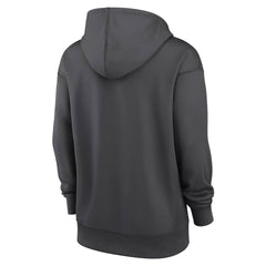 Anthracite New York Mets Nike Women's City Connect Authentic Collection Therma-FIT Hoodie