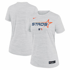 White Houston Astros Nike Women's 2025 City Connect Authentic Collection Velocity Dri-FIT T-Shirt