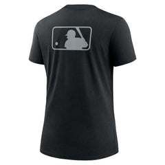 Black Chicago White Sox Nike Women's Authentic Collection Early Work Tri-Blend T-Shirt