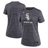Black Chicago White Sox Nike Women's Authentic Collection Velocity Dri-FIT T-Shirt