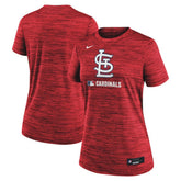 Red St. Louis Cardinals Nike Women's Authentic Collection Velocity Dri-FIT T-Shirt