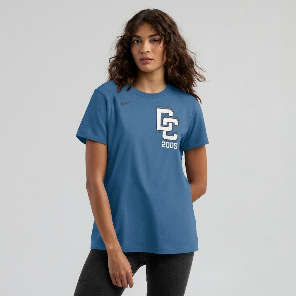 Blue Washington Nationals Nike Women's 2025 City Connect Wordmark T-Shirt