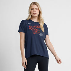 Navy Houston Astros Nike Women's 2025 City Connect Flowy Fashion Tri-Blend Dri-FIT T-Shirt