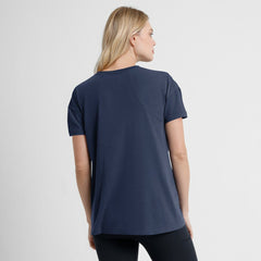 Navy Houston Astros Nike Women's 2025 City Connect Flowy Fashion Tri-Blend Dri-FIT T-Shirt