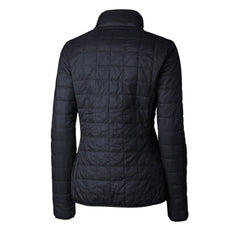 Navy Los Angeles Dodgers Cutter & Buck Women's Rainier PrimaLoft Eco Insulated Full-Zip Puffer Jacket