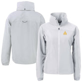 Gray Seattle Mariners Cutter & Buck Women's Charter Eco Recycled Full-Zip Jacket