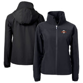 Black San Francisco Giants Cutter & Buck Women's Charter Eco Recycled Full-Zip Jacket