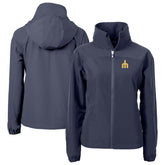 Navy Seattle Mariners Cutter & Buck Women's Charter Eco Recycled Full-Zip Jacket