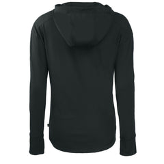 Black Athletics Cutter & Buck Women's Daybreak Eco Recycled Full-Zip Hoodie Jacket