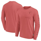 Red Philadelphia Phillies Fanatics Elements Future Ground Tonal Info Long Sleeve T-Shirt